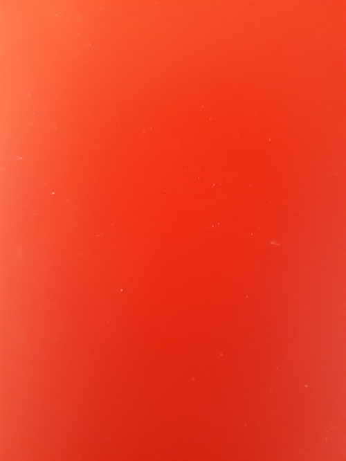  Folie mørke rød 9,7x22,5cm selvklæbende